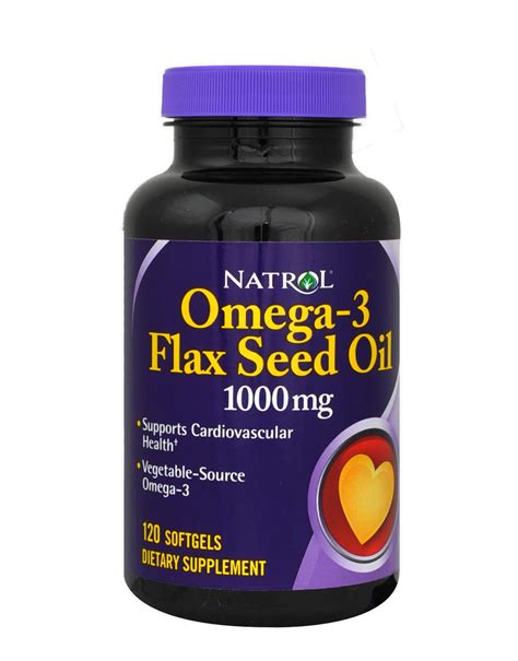 flaxseed and omega 3 supplements.